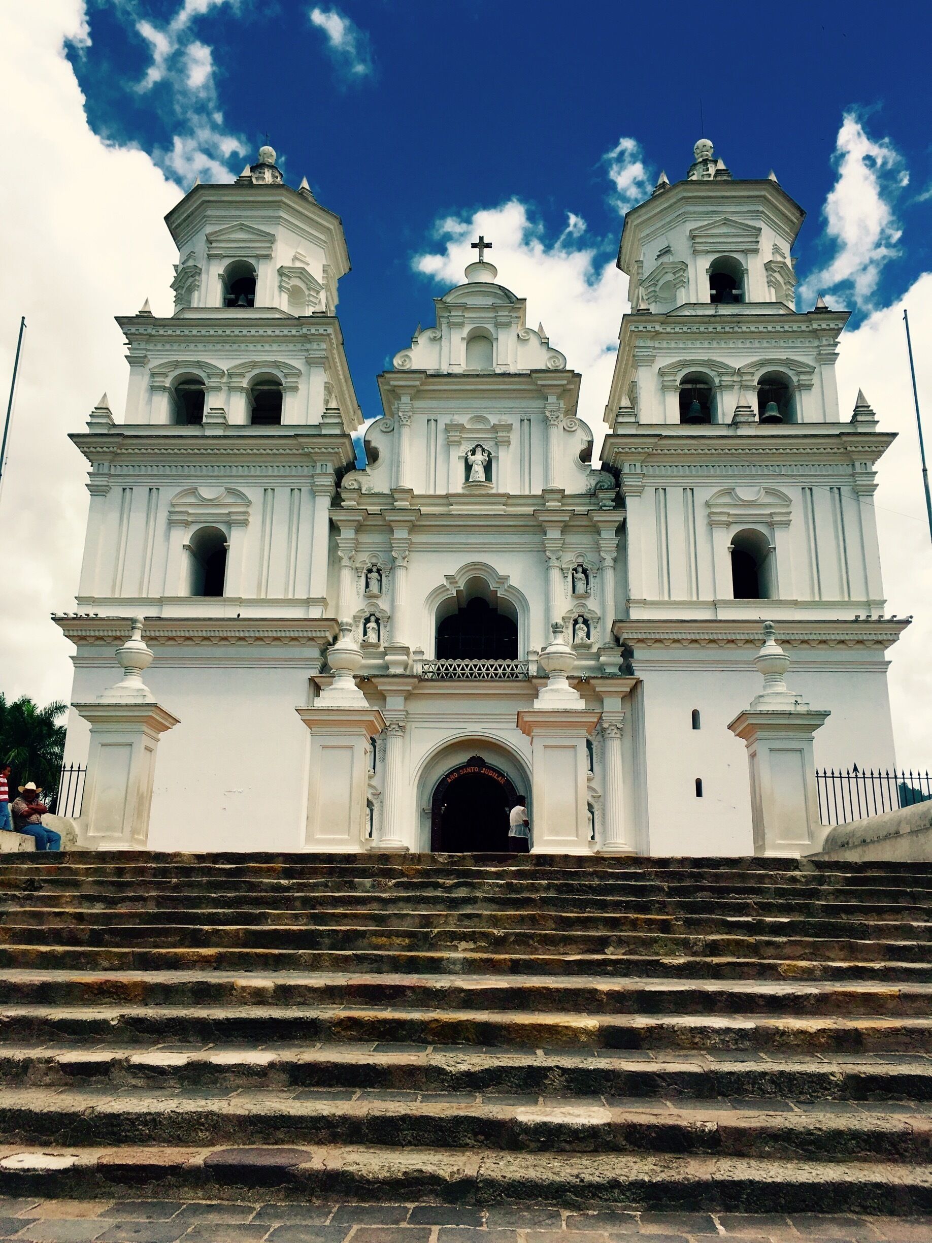 Beautiful basilica de Esquipulas, home of the Black Christ. 
