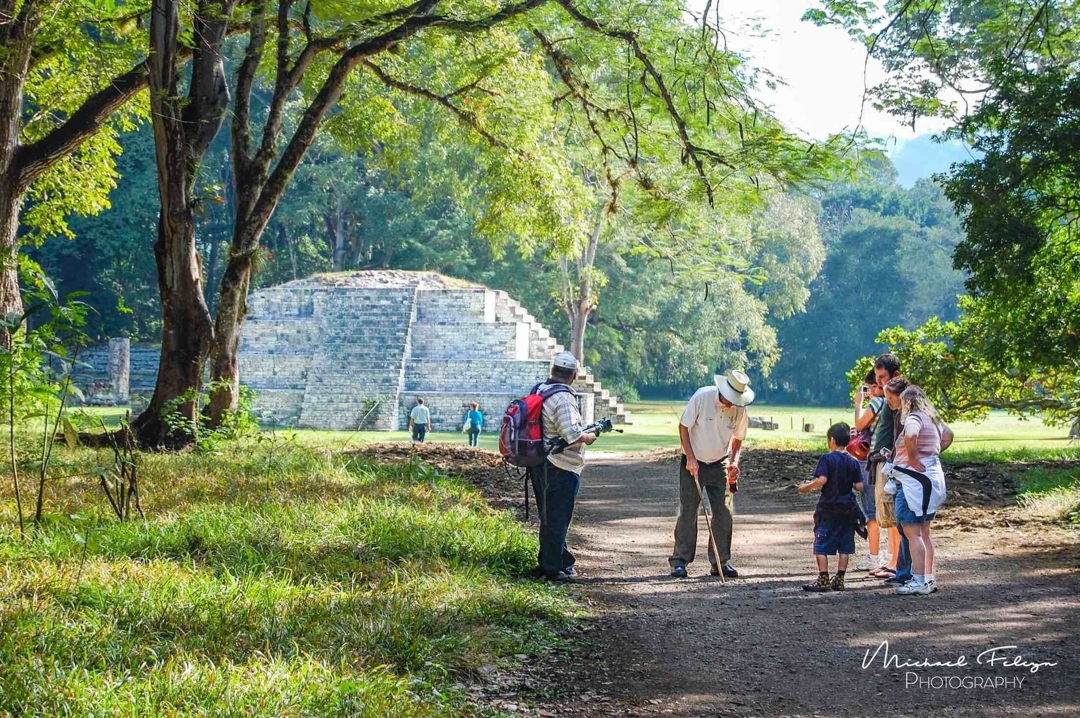 Beautiful Mayan ruins in Honduras