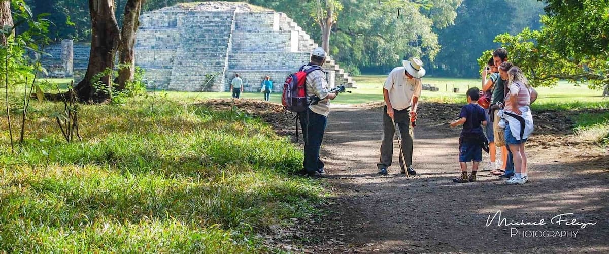 Beautiful Mayan ruins in Honduras