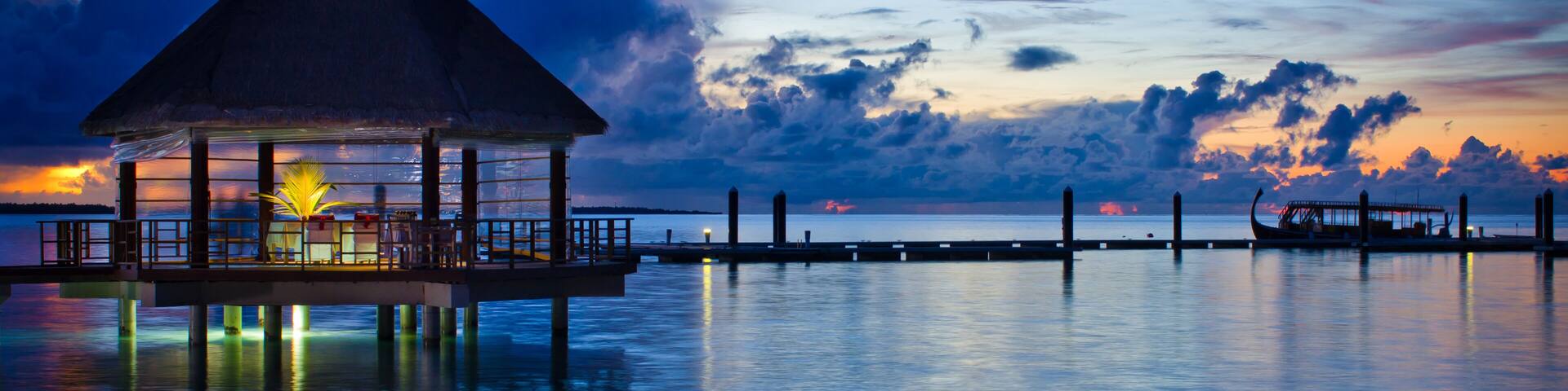 Sunset above Dhonakulhi