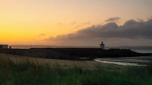 Taken just before sunrise from the dunes in front of Burry Port caravan park