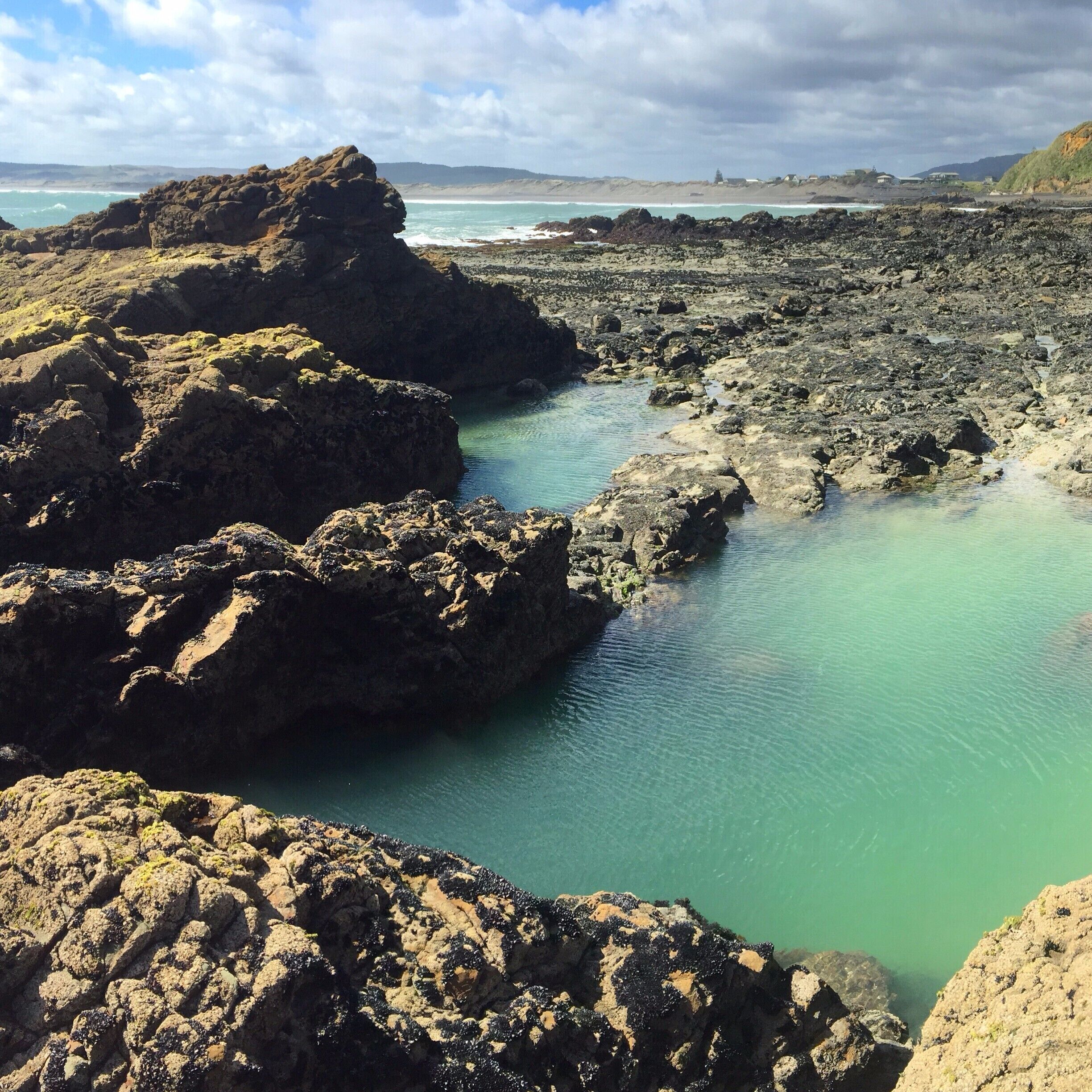 I've always visited Port Waikato since I was a child. There's a lot of memories here, this is the most beautiful spot here! 