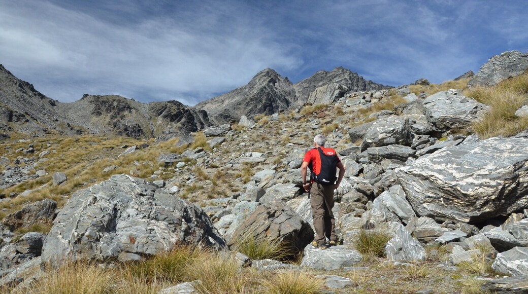 Tucked behind the Remarkables Mountains in Queenstown lies a hidden little gem called 'Lake Alta'.
Not only is it one of the most uniquely located lakes in the region but surrounded by an amphitheater of jagged rock faces creates a feeling like you could be on another planet.
#Queenstown #NewZealand