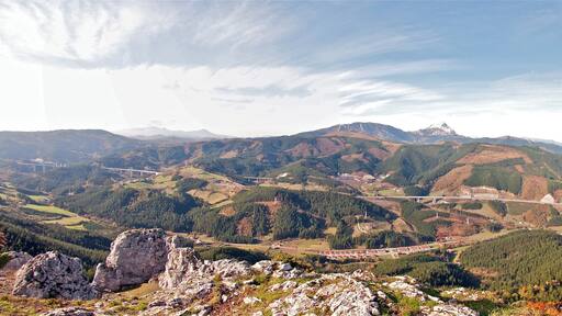 Vista panoramica desde Aitzorrotz