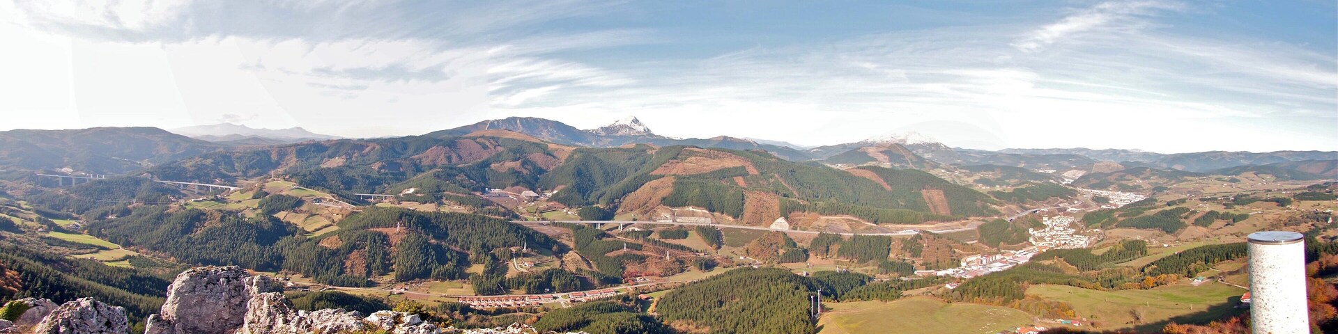Vista panoramica desde Aitzorrotz