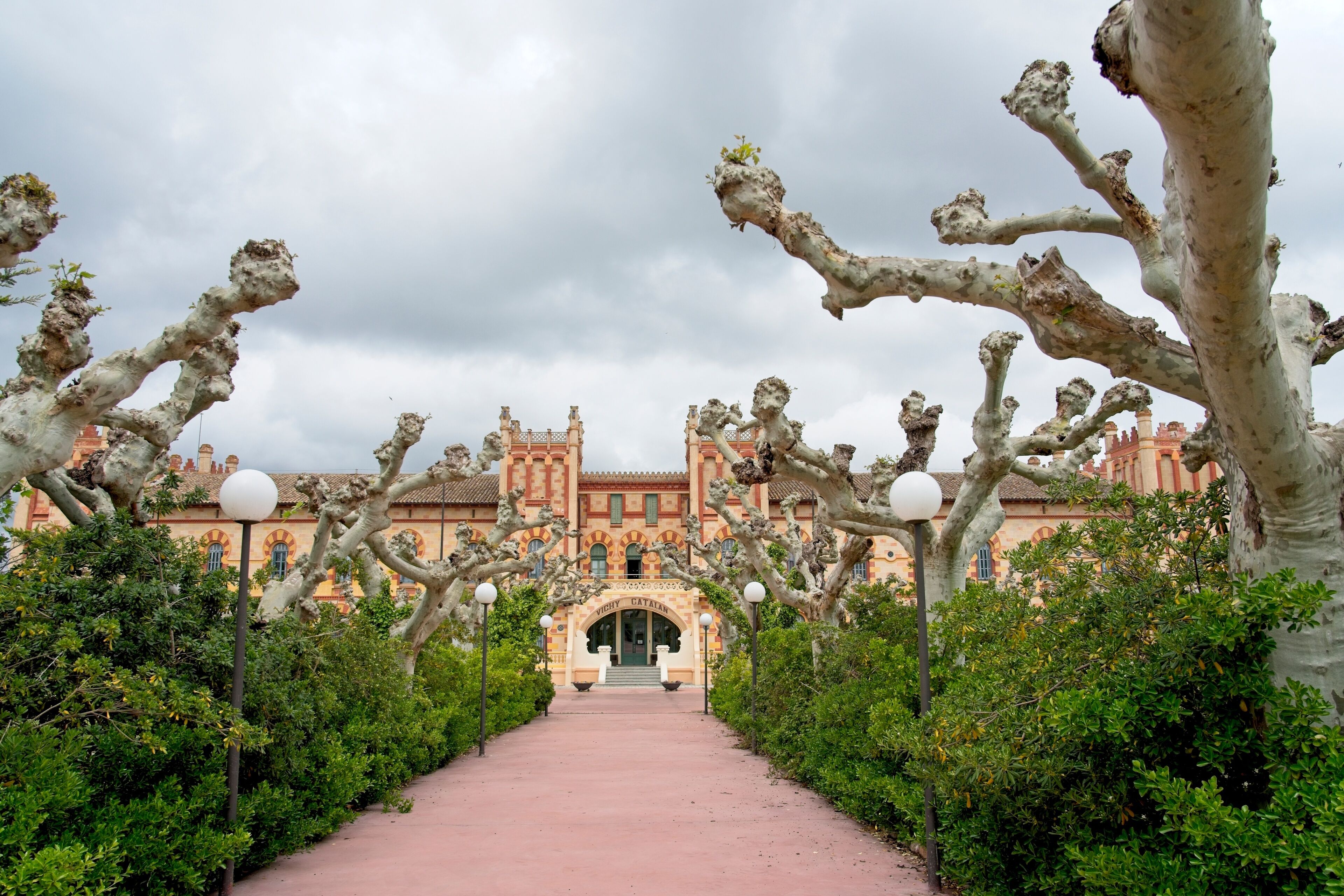 Caldes de Malavella Spain - 27 April 2024- Thermal bath spa Vichy Catalan in Caldes de Malavella, Catalonia