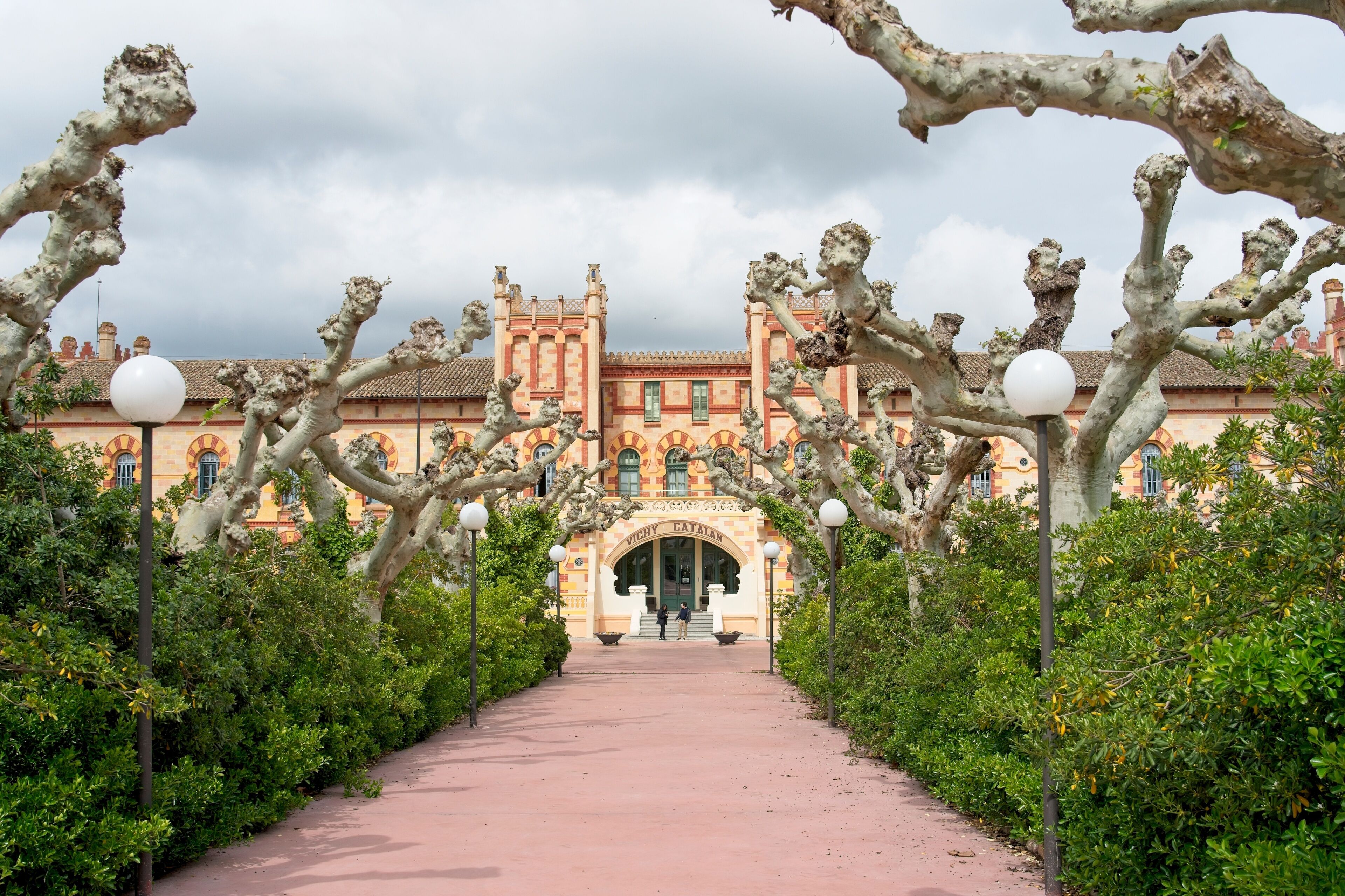Caldes de Malavella Spain - 27 April 2024- Thermal bath spa Vichy Catalan in Caldes de Malavella, Catalonia