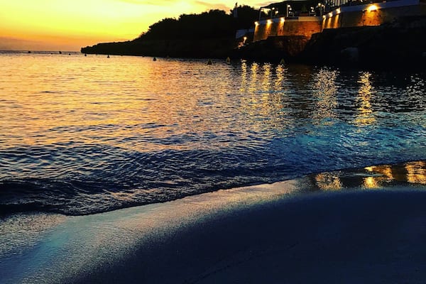 Sunset on the beach!