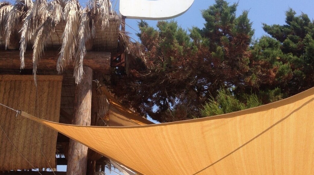 On the island of Formenterra, Beso Beach is a laid back beach restaurant and bar where they pour sangria and serve up tasty fish.