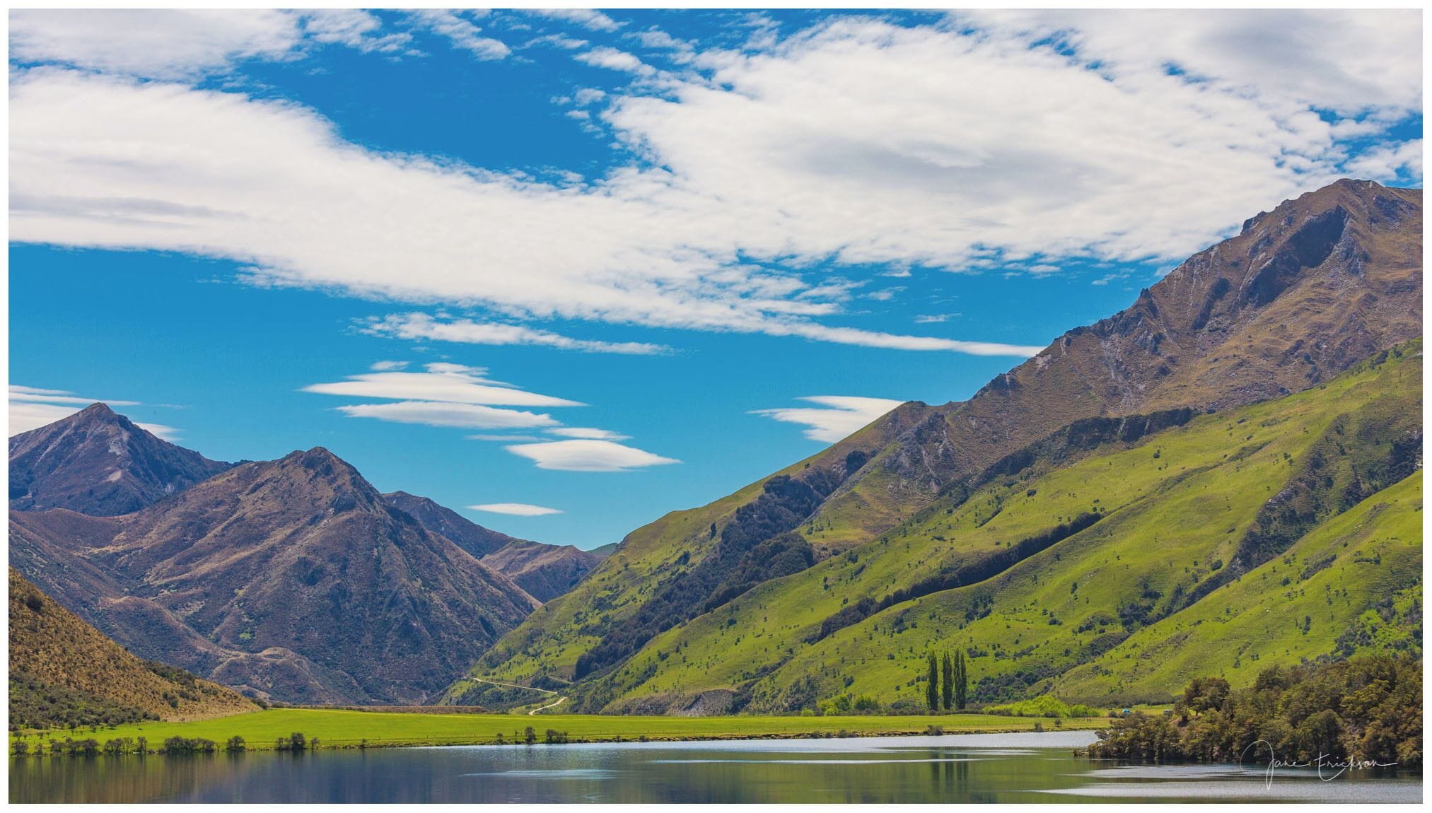 An easy hike while in the Queenstown area of New Zealand is around Moke Lake.  The views are stunning and the trail is easily completed in a few hours.