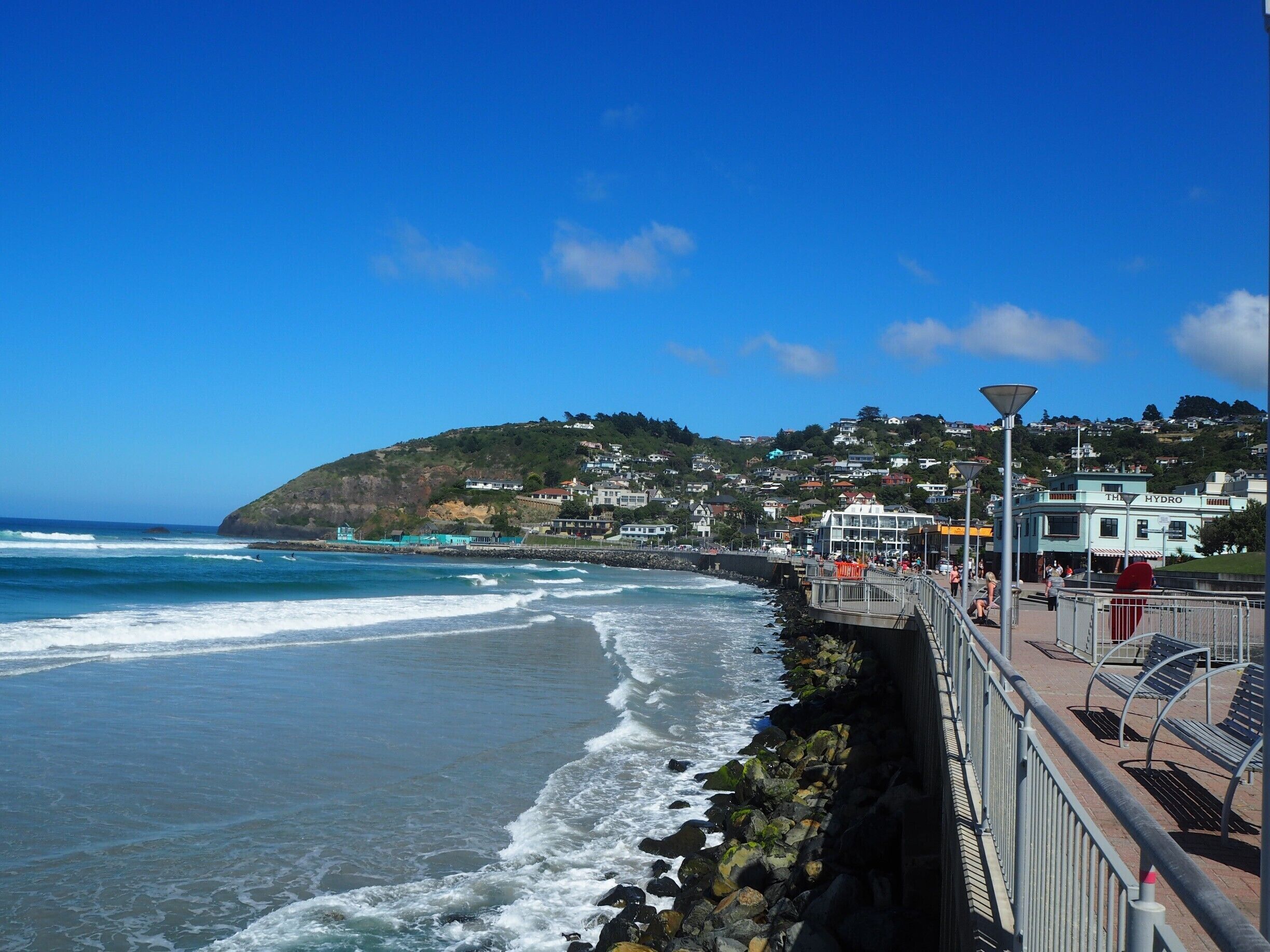 St. Clair Beach. Good outing on a sunny day for picnics. paddling and swimming. A heaven for the surfers. There are row of cafes nearby