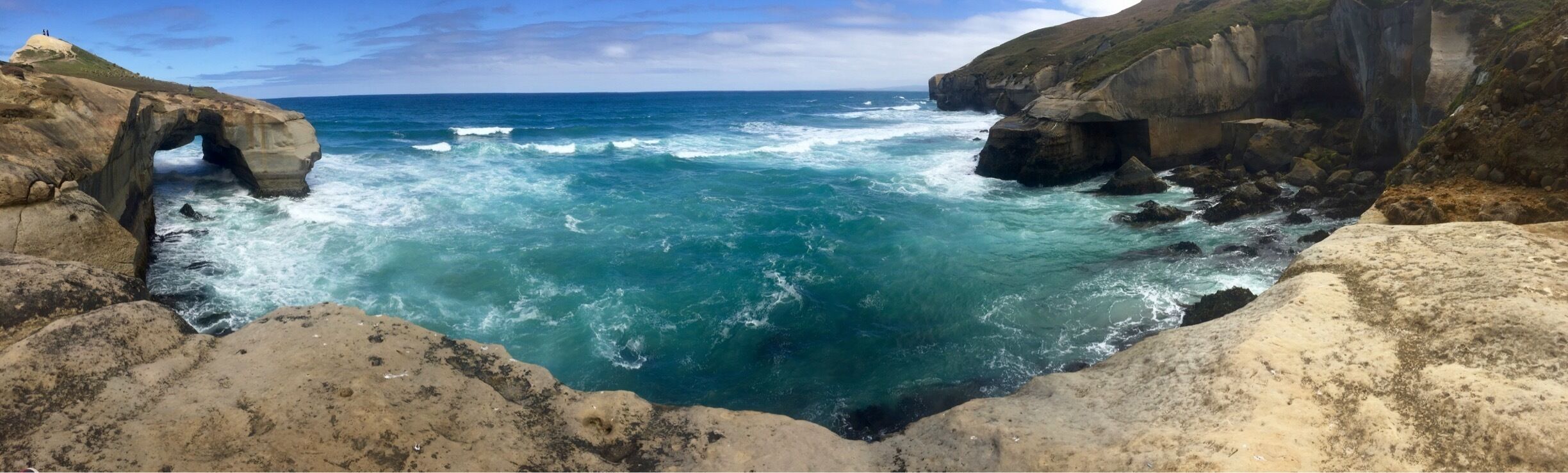 This was probably my favorite ocean view issue in New Zealand. Stunning! Do NOT miss!!!
It isn't a super long hike but it is pretty steep. 
