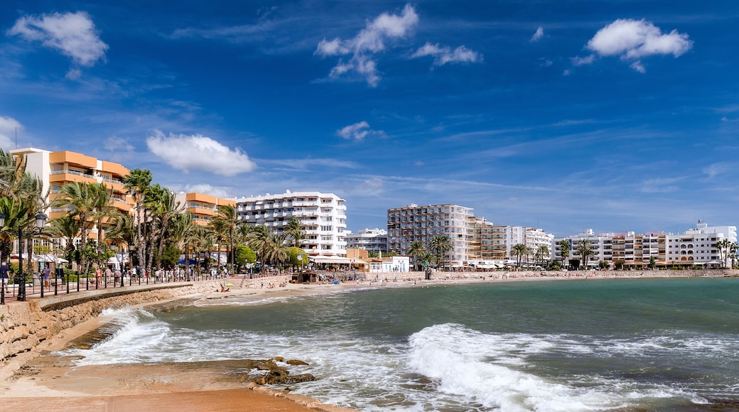 Santa Eulalia Beach Panorama