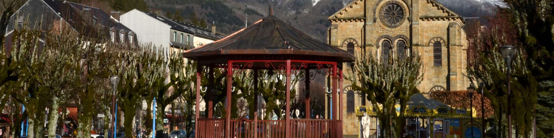 Station de la Bourboule, Auvergne, France