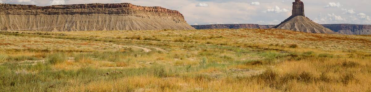 Chimney Rock butte near Cortez