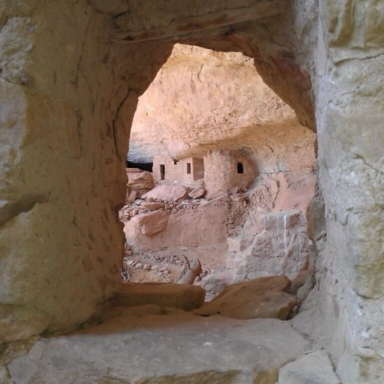 Lion Canyon Ruins. Ute Mountain Tribal Park