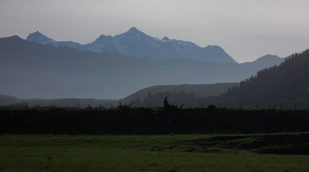 From Kaikoura I drove to Hammer Spring and this is one of the views!