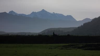 From Kaikoura I drove to Hammer Spring and this is one of the views!