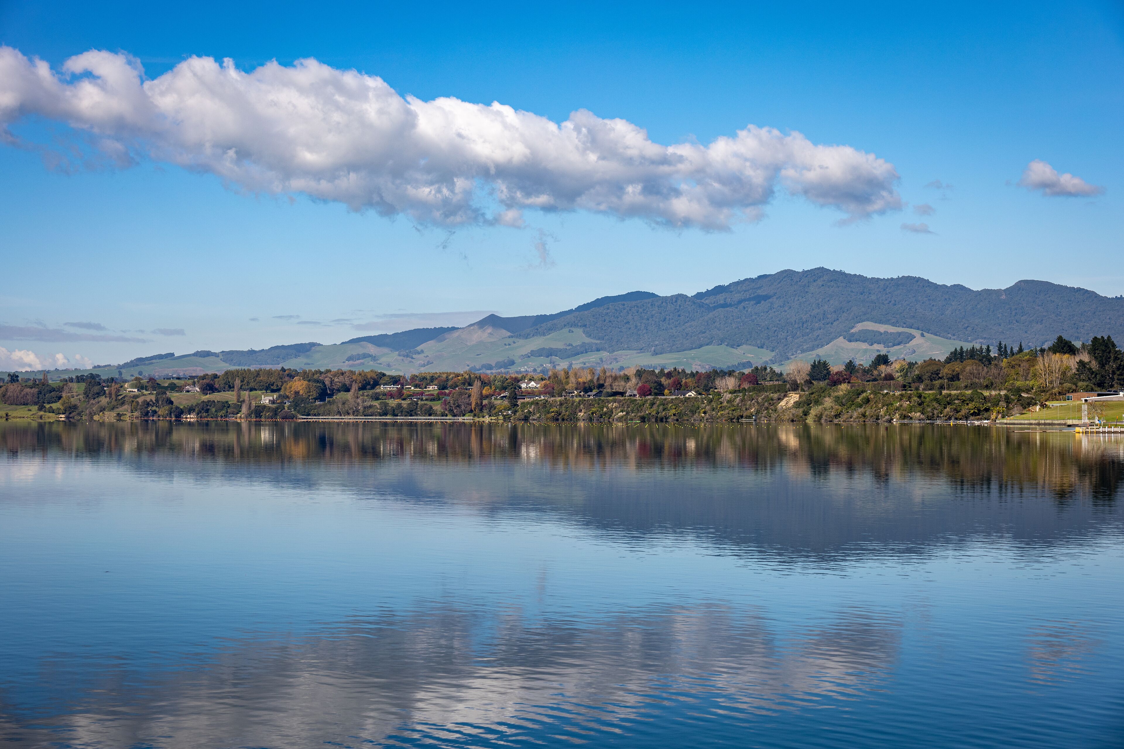 KARAPIRO DAM, WAIKATO, NEW ZEALAND.