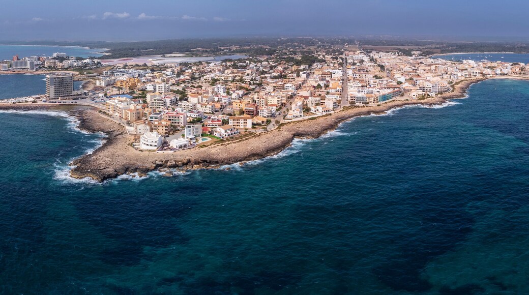 Colònia de Sant Jordi, municipality of Las Salinas, Mallorca, Balearic Islands, Spain