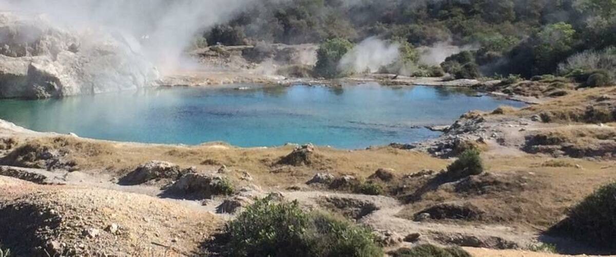 This is a geothermal area in Rotorua. The local guide took us to the Maori village where we watched the traditional dance including haka. This place is so beautiful it's worth it driving 3 hours from Auckland