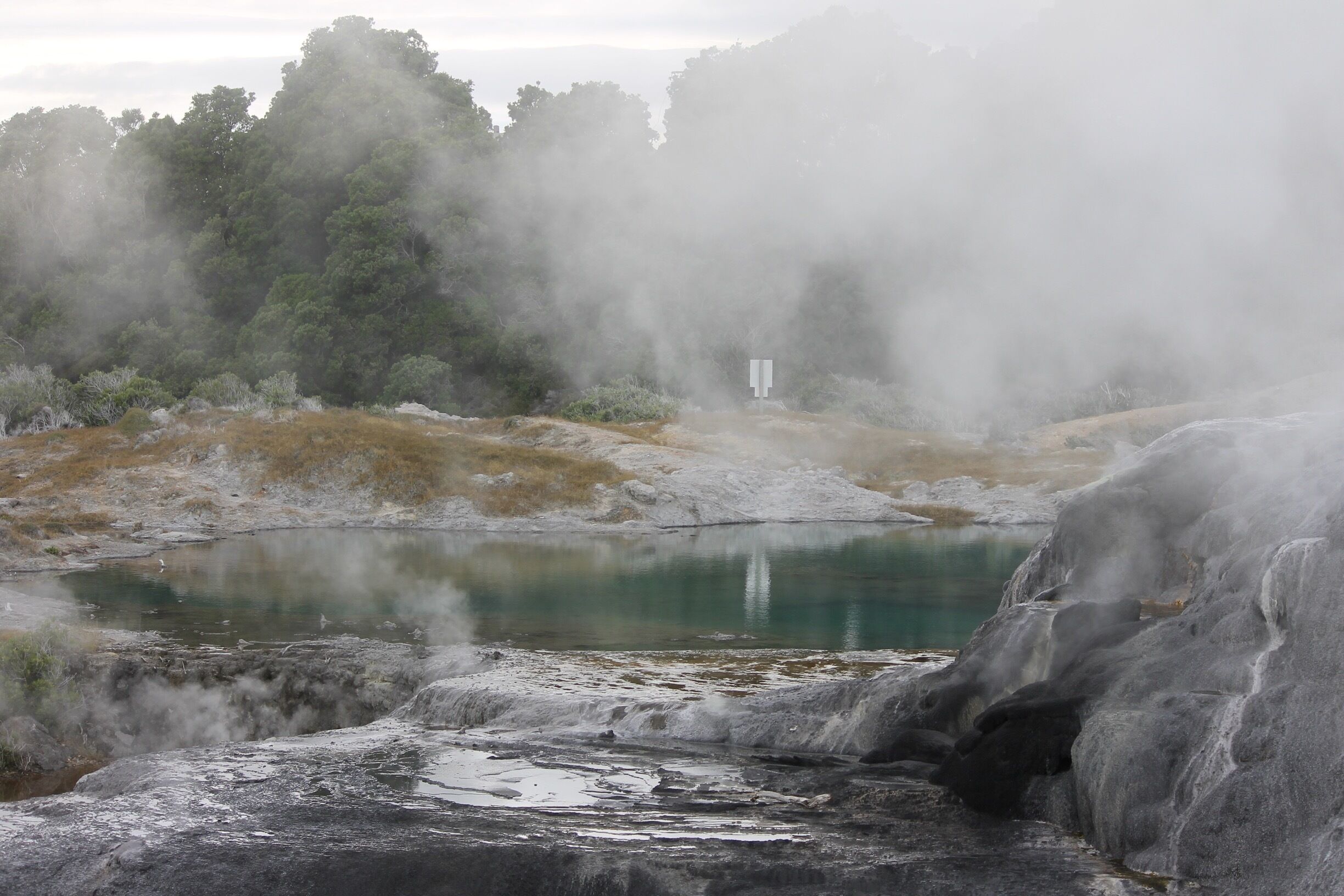 The sulphur smell doesn't last as long as you think it will