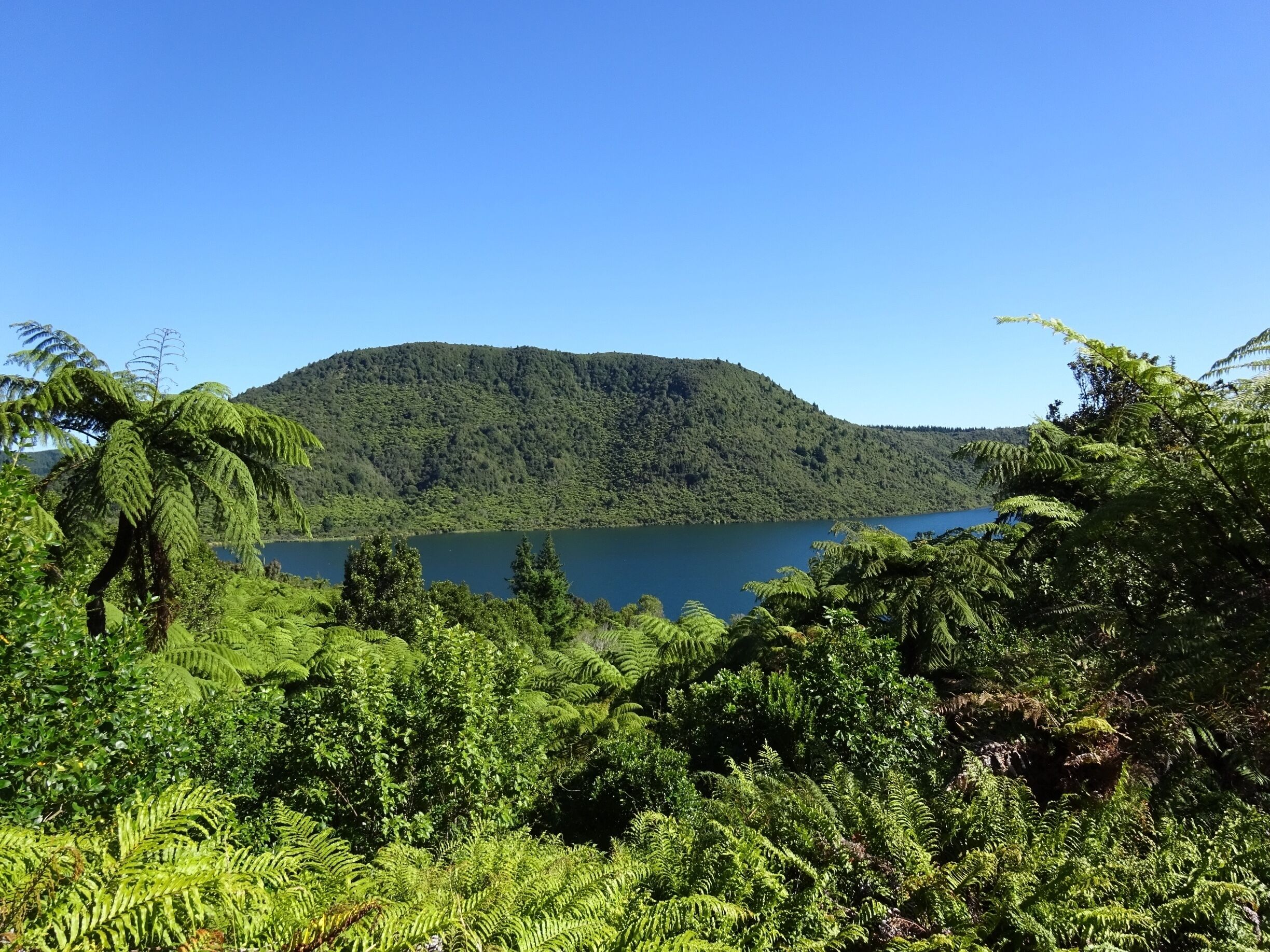 So beautiful and the other side Blue Lake