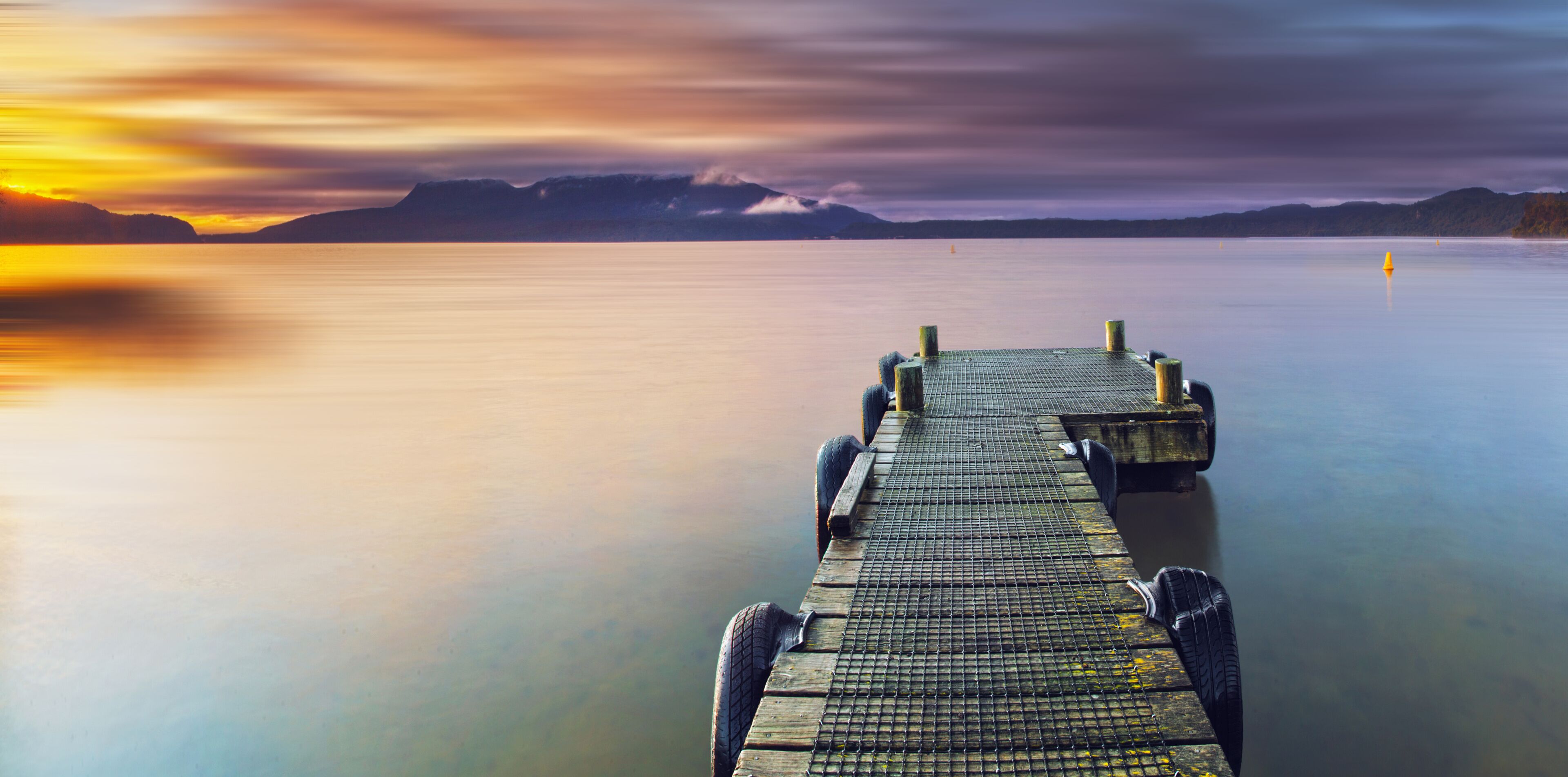 Lake Tarawera, Rotorua, New Zealand