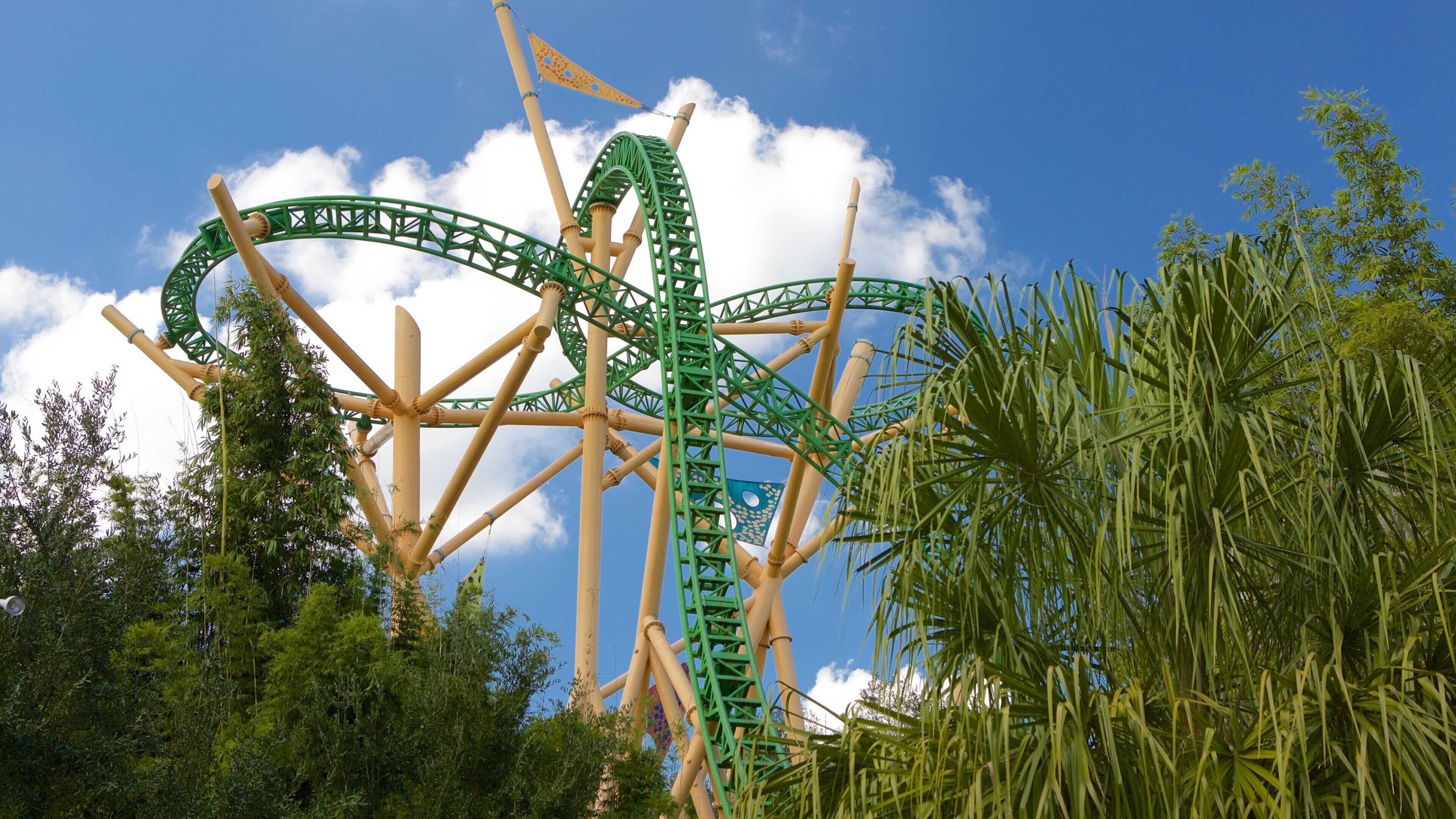 Busch Gardens Tampa Bay which includes rides
