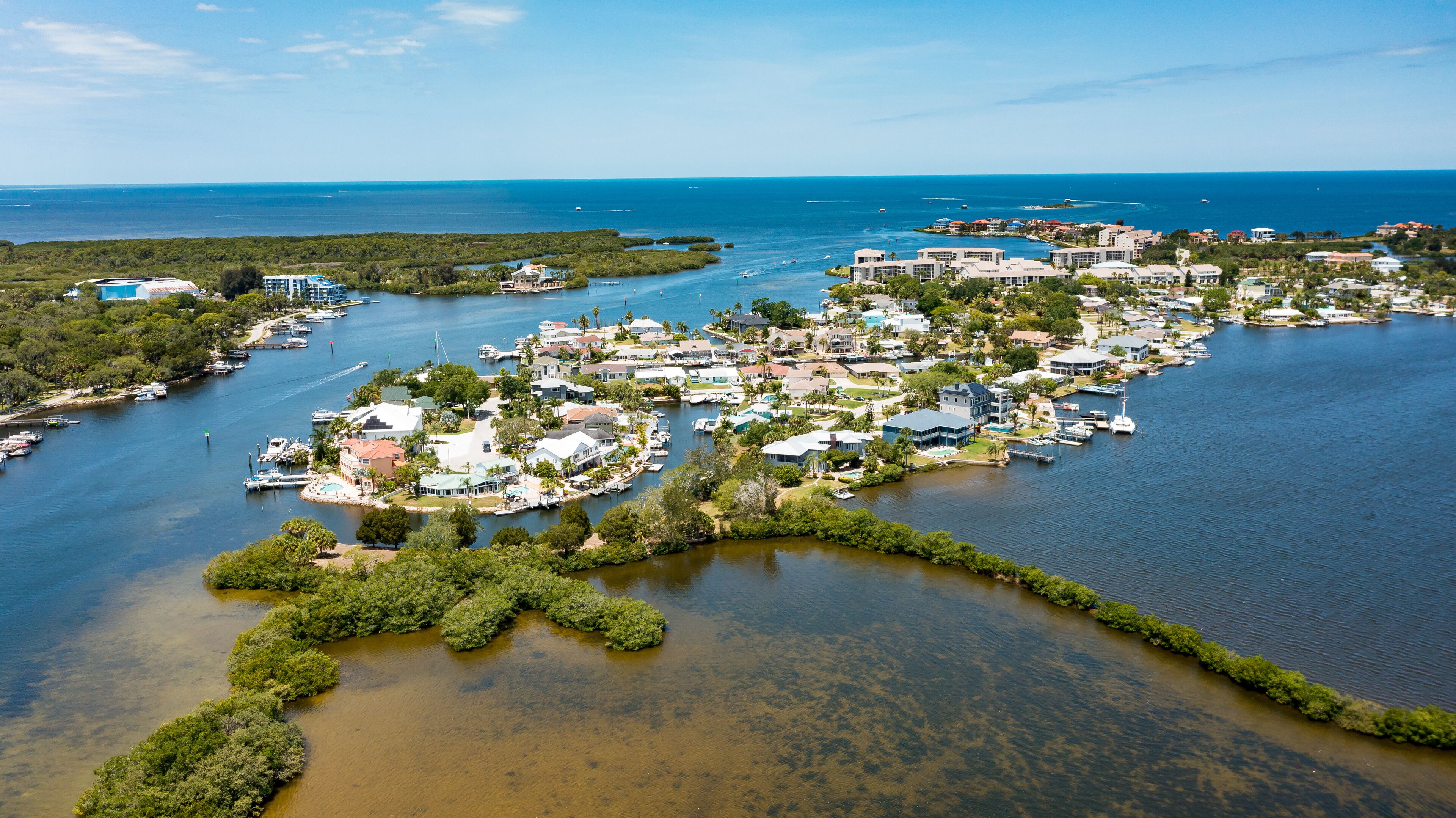 Located along the Gulf of Mexico about 35 miles northwest of Tampa, Port Richey's riverfront landscape blends nature, beaches and terrific shopping with restaurants, culture and business – all wit