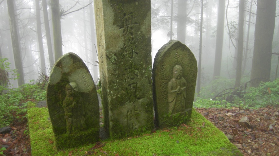 Shikoku showing a cemetery and heritage elements