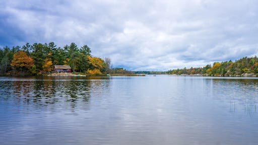 Sturgeon Bay Provincial Park in Ontario durng fall