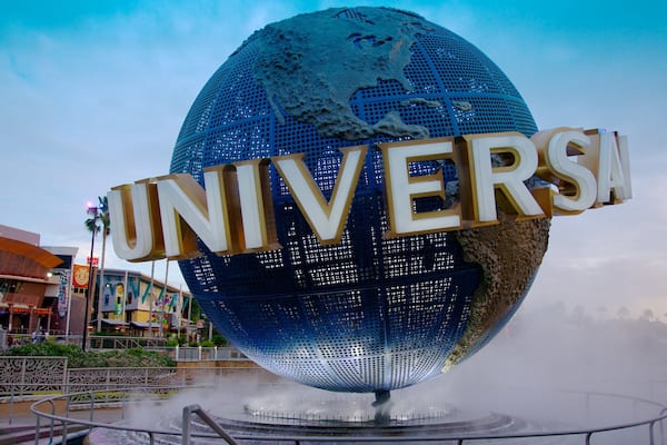 Central Florida showing rides and signage