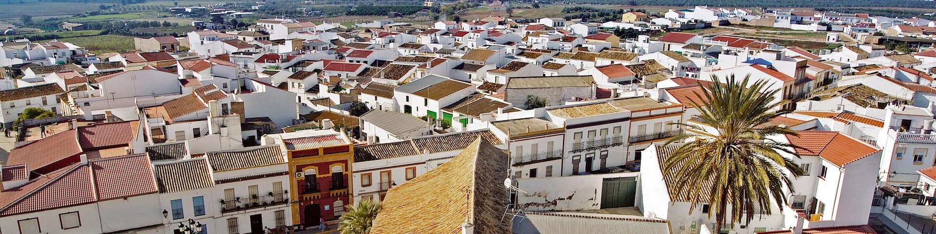 CXJ17M Villamartin Village at around Donana National Park Sevilla Andalusia Spain parque nacional de donana huelva andalucia espana