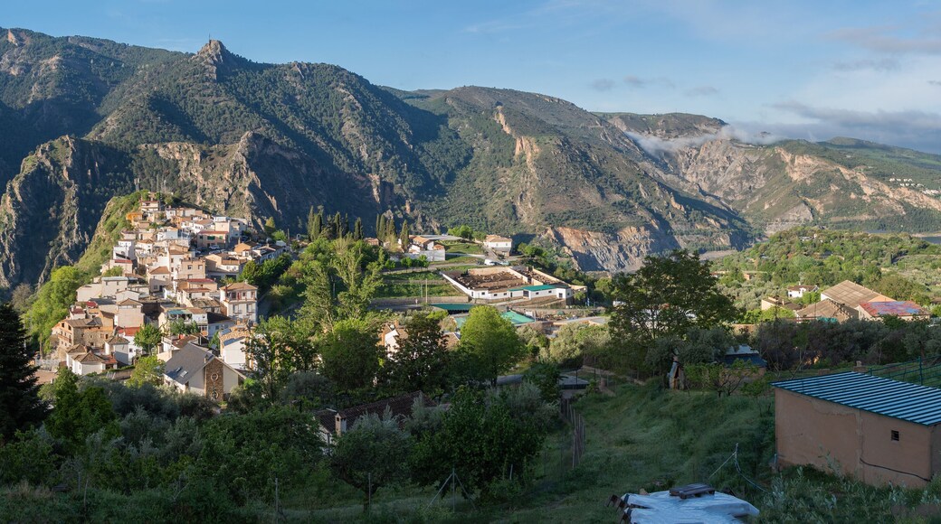 Scenic Guejar Sierra Village Panorama