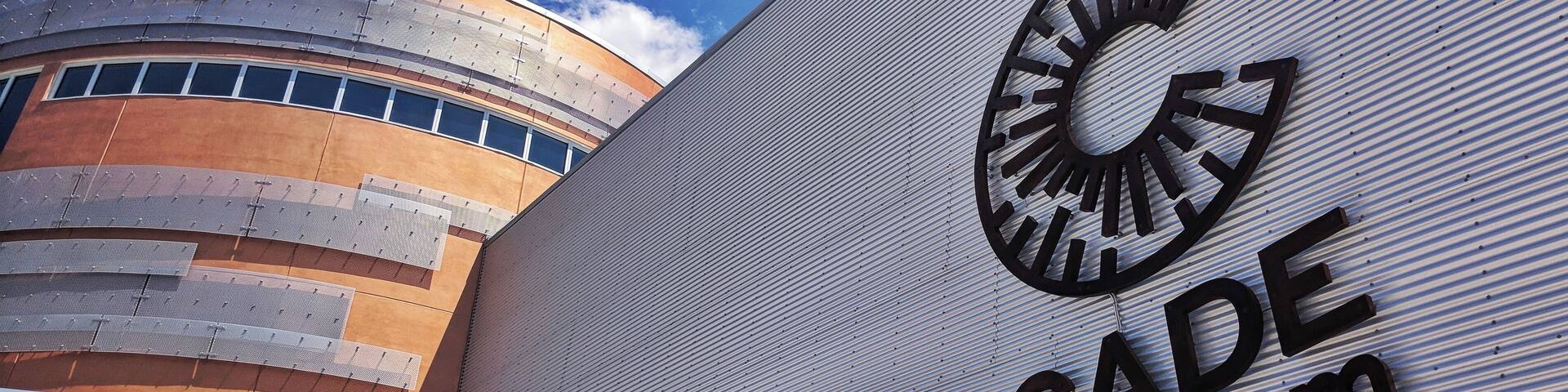 First visit to the Cade Museum today... The building itself was probably the most interesting thing I saw. Very cool structure from every angle.