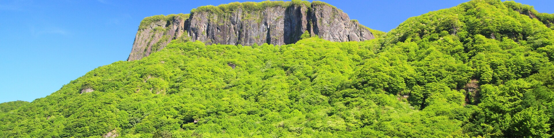 Mt. Arafune with fresh verdure, Gunma, Japan; Shutterstock ID 141208009