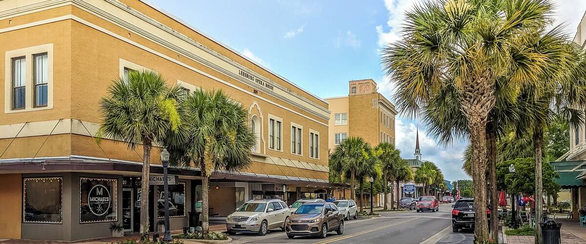 I took this snapshot of Main St. Leesburg, FL on my phone to use as a hero image for our new website under https://leesburgflwebdesign.com 
I plan to take many more during better lighting, at higher resolution and the camera on a tripod.