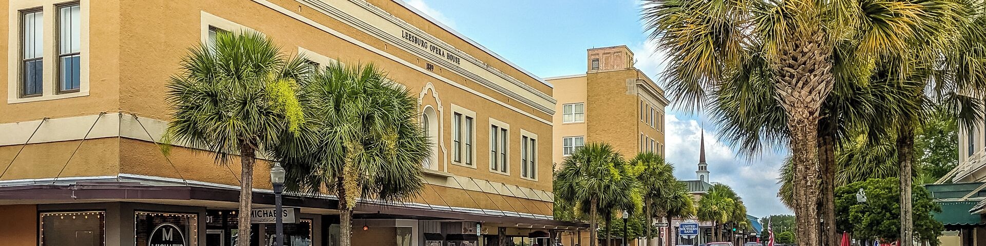 I took this snapshot of Main St. Leesburg, FL on my phone to use as a hero image for our new website under https://leesburgflwebdesign.com 
I plan to take many more during better lighting, at higher resolution and the camera on a tripod.
