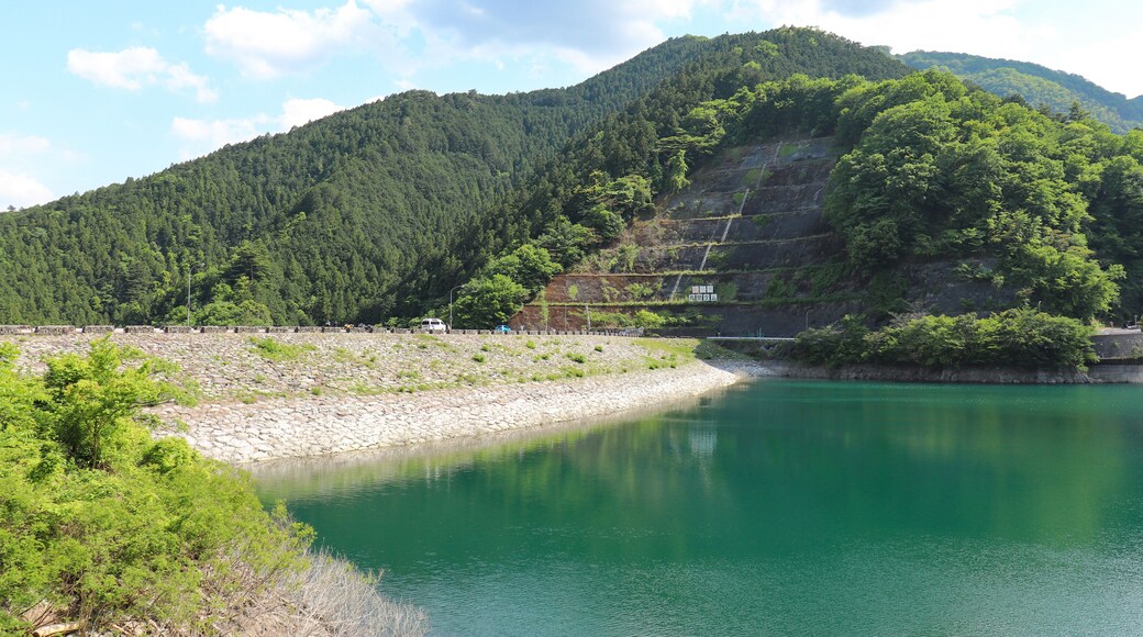有間ダムと名栗湖(埼玉県飯能市),lake naguri,arima dam,hanno city,saitama pref,japan