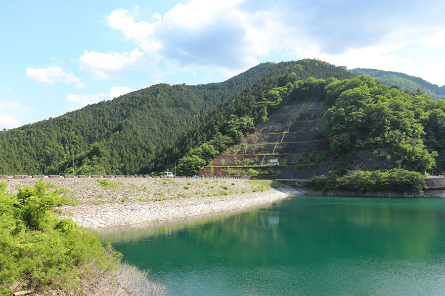 有間ダムと名栗湖(埼玉県飯能市),lake naguri,arima dam,hanno city,saitama pref,japan