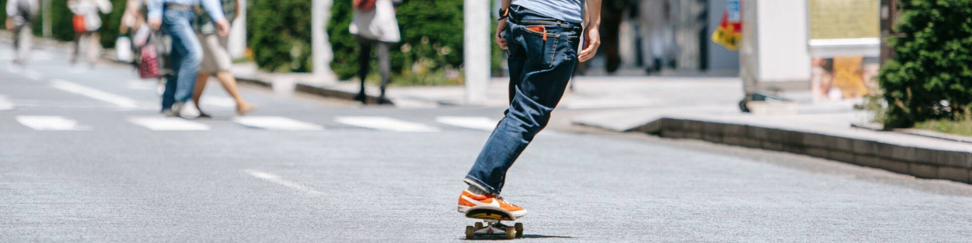 Ginza which includes street scenes as well as an individual male