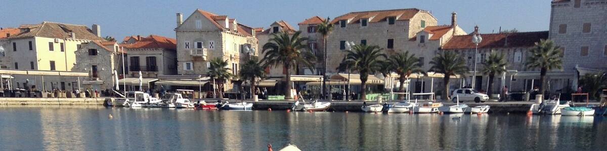 Lovely little town on the island of Brač, an hour's ferry ride from Split. Be sure to bring extra lunch to share with the local feline residents.