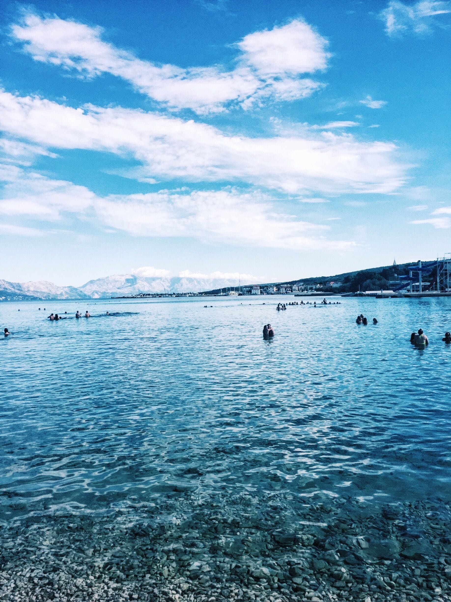 Even in October, the Adriatic Sea still feels warm! #croatia #endlesssummer