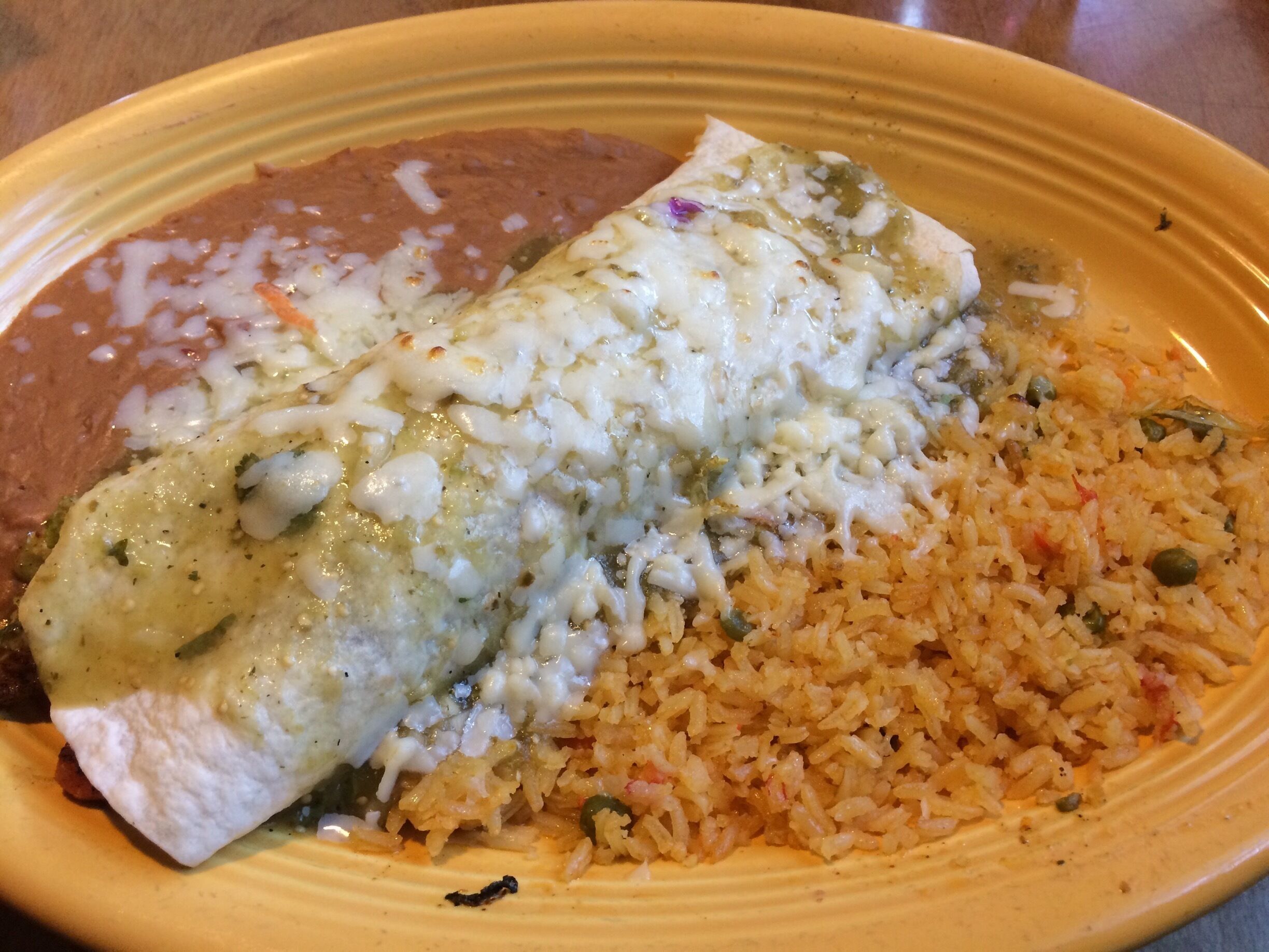 Burrito Vegetal. With broccoli, carrots zucchini and squash 