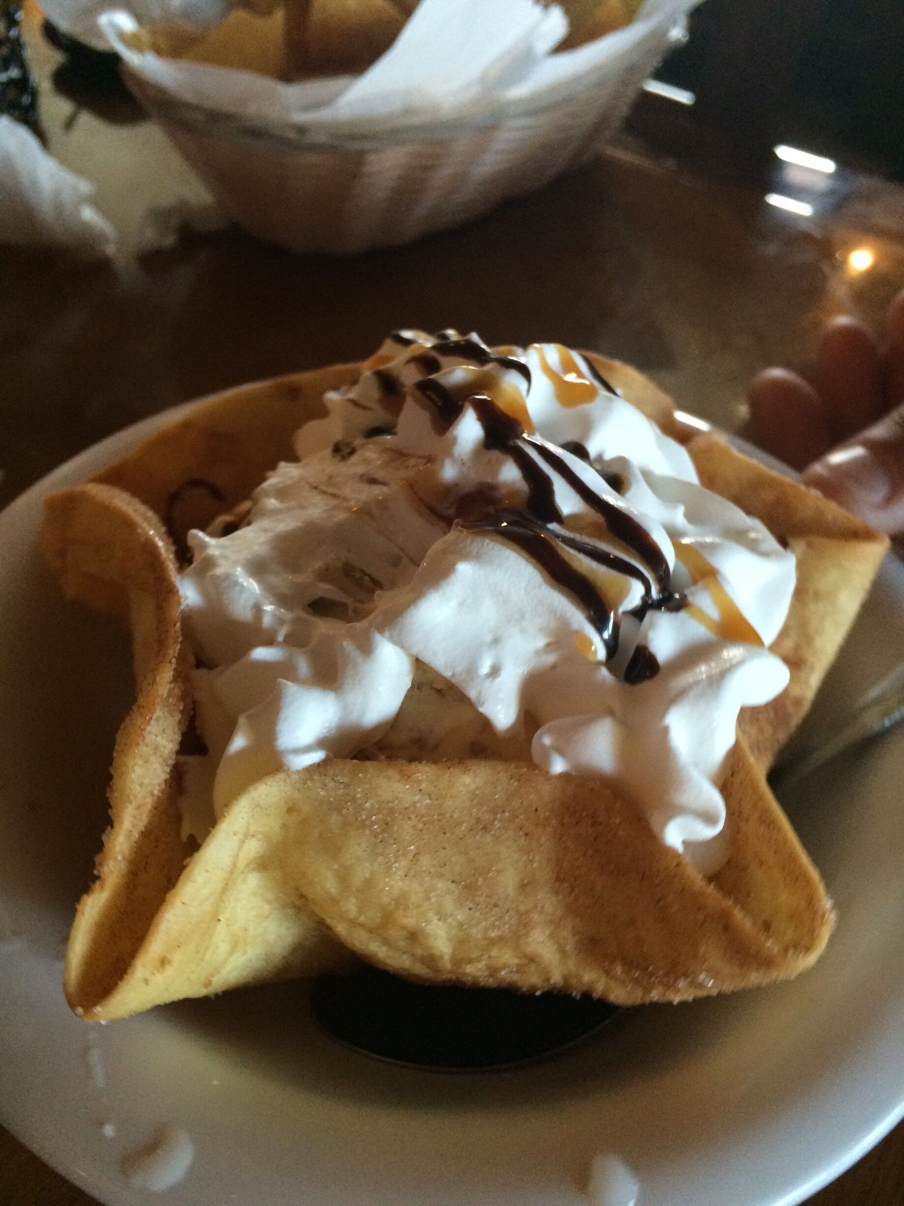 Fried ice cream 