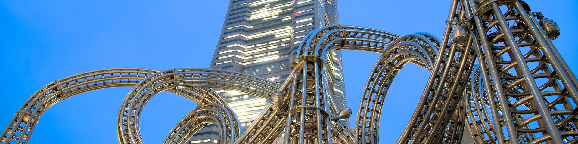 港未來 呈现出 城市風景, 城市 和 高樓大廈