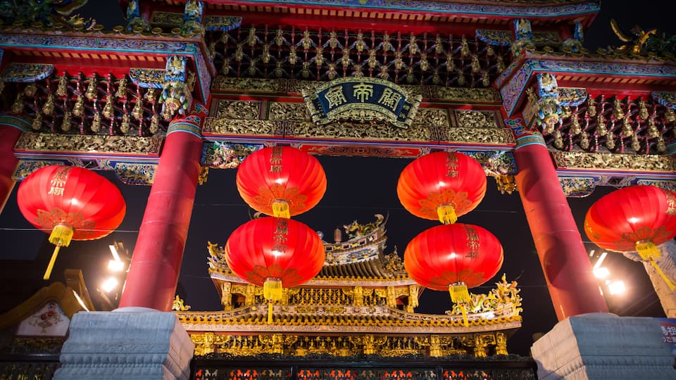 Temple in Chinatown, Yokohama, Japan