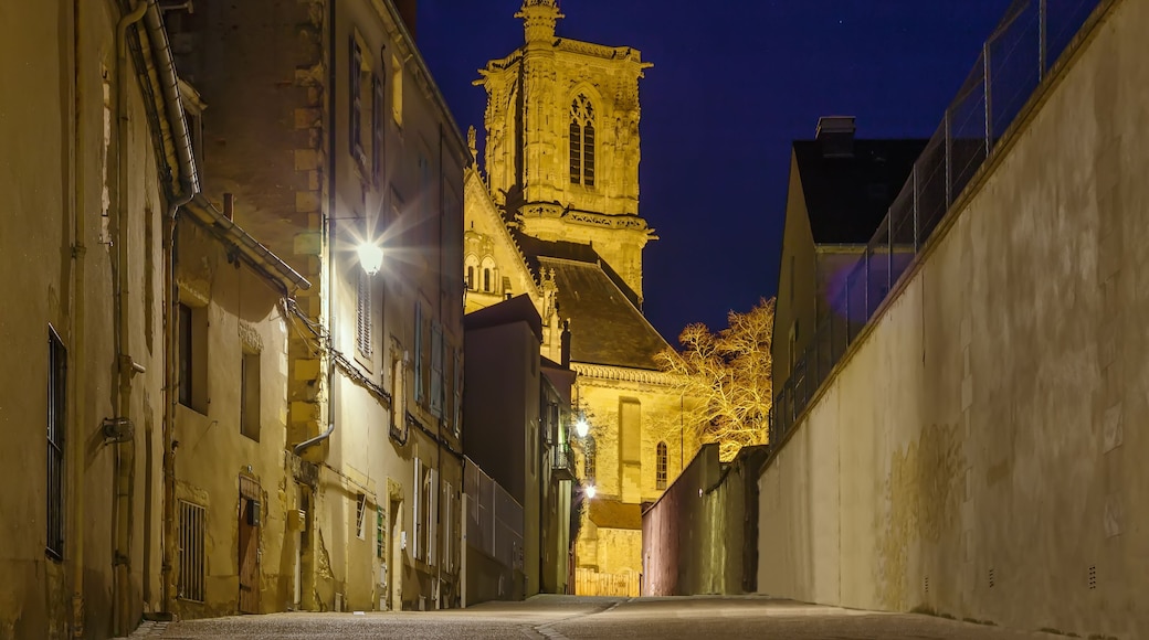 Street in Nevers, Ftance