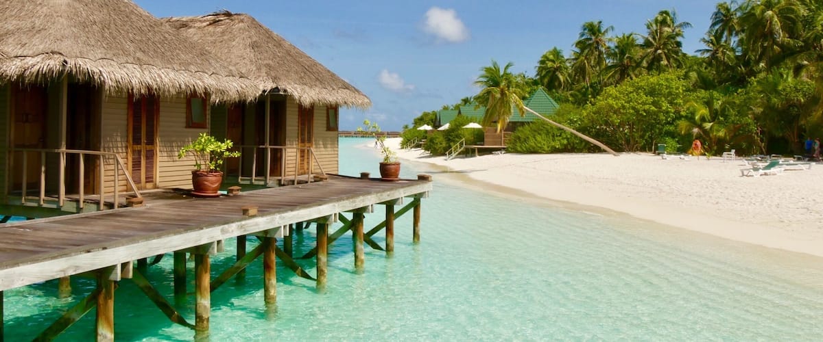 Meeru Island is part of the North Male Atoll in the Maldives. The entire island is one resort, with around 250 individual villas dotted about the island, including right on the beach and over the water. It has to be one of the most relaxing and beautiful places I have ever visited. Can't recommend it enough!
